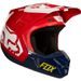 FOX PŘILBA FOX V2 PREME 2018 NAVY / ČERVENÁ
