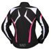 DÁMSKÁ BUNDA IXS RS-1000-ST X56023 ČERNO-BÍLO-RŮŽOVÁ DL
