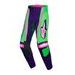 KALHOTY TECHSTAR NOMUR, ALPINESTARS (TMAVĚ FIALOVÁ/ZELENÁ/RŮŽOVÁ FLUO) 2026