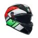AGV INTEGRÁLNÍ PŘILBA K3 E2206 MPLK WING BLACK/ITALY