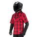 KOŠILE MO.ST.EQ TARTAN, ALPINESTARS (ČERVENÁ/ČERNÁ) 2024