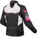 LS2 DÁMSKÁ MOTO BUNDA APEX LADY JACKET BLACK WHITE PINK