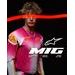 KALHOTY SUPERTECH LIMITOVANÁ EDICE MIG, ALPINESTARS (RŮŽOVÁ FLUO/BÍLÁ/ORANŽOVÁ) 2025