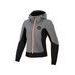 BUNDA STELLA RADIUM TECH HOODIE, ALPINESTARS, DÁMSKÁ (TMAVĚ ŠEDÁ/ČERNÁ/RŮŽOVÁ) 2026