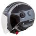 CASSIDA OTEVŘENÁ MOTO PŘILBA COMPRESS 2.0 REFRACTION BÍLÁ ČERNÁ ŠEDÁ