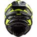 LS2 MX701 EXPLORER ALTER MATT BLACK H-V YELLOW