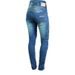 MBW DÁMSKÉ KEVLAROVÉ MOTO JEANSY PIPPA MODRÉ