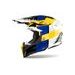 PŘILBA AVIATOR 3 MONARCH, AIROH (MODRÁ/ŽLUTÁ LESKLÁ) 2025