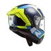 INTEGRÁLNÍ HELMA LS2 FF805 THUNDER CARBON RACING1 GL.BLUE H-V YELLOW