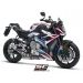 SC-PROJECT TITANOVÝ VÝFUK CR-T S MŘÍŽKOU PROTI KAMENŮM BMW M 1000 RR (23-24) E5