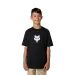 FOX DĚTSKÉ TRIČKO FOX HEAD SS TEE ULTRA BLACK