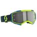 SCOTT MOTOKROSOVÉ BRÝLE FURY LS NEON YELLOW BLUE LIGHT SENSITIVE GREY WORKS