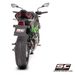 SC-PROJECT KAWASAKI Z900 2025- KARBONOVÝ VÝFUK CR-T S MŘÍŽKOU STONEGUARD HOMOLOGOVANÝ