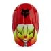 FOX MOTOKROSOVÁ PŘILBA V1 BALLAST HELMET FLUO/RED 