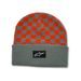 ČEPICE CHECKERED CUFF BEANIE, ALPINESTARS (MODRÁ/ORANŽOVÁ)