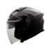 YOHE OTEVŘENÁ MOTO PŘILBA 885 ČERNÁ 