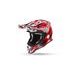 PŘILBA AVIATOR 2.3 AMSS FAME, AIROH - ITÁLIE (ČERVENÁ LESKLÁ)