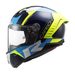 INTEGRÁLNÍ HELMA LS2 FF805 THUNDER CARBON RACING1 GL.BLUE H-V YELLOW