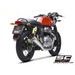 SC-PROJECT PÁR NEREZOVÝCH VÝFUKŮ CONICO 70S ROYAL ENFIELD INTERCEPTOR 650 (2019–2024)
