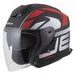 PŘILBA JET TECH 2.0 ROTO, CASSIDA (ČERNÁ MATNÁ/ČERVENÁ/BÍLÁ) 2025