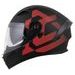 PŘILBA ORBIT GRIND, CASSIDA (ČERNÁ MATNÁ/ČERVENÁ) 2026