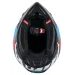AIROH ENDURO MOTO PŘILBA BANDIT TUNE ČERNÁ/MODRÁ/ČERVENÁ