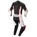 JEDNODÍLNÁ KOMBINÉZA MISSILE 2, TECH-AIR KOMPATIBILNÍ, ALPINESTARS (ČERNÁ/BÍLÁ/ČERVENÁ FLUO)