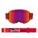 BRÝLE STRIVE, REDBULL SPECT (ČERVENÉ MÁTNÉ, PLEXI FIALOVÉ ZRCADLOVÉ)