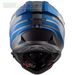 LS2 ENDURO MOTO PŘILBA MX436 PIONEER GRAFIKA QUARTERBACK MODRÁ