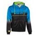 MBW HOODIE SPIRIT - VOLNOČASOVÁ MIKINA MODRO-ČERNÁ