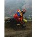 DRES RACER HUNT, ALPINESTARS (ČERVENÁ/TMAVĚ ŠEDÁ/GRADIENT) 2027