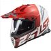 LS2 ENDURO MOTO PŘILBA MX436 PIONEER EVO EVOLVE RED WHITE