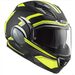 LS2 PŘEKLOPNÁ PŘILBA FF900 VALIANT II REVO MATT BLACK H-V YELLOW P/J