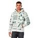 MIKINA DETERMINANT HOODIE, ALPINESTARS (BÍLÁ OFFWHITE)