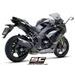 SC-PROJECT KAWASAKI NINJA 1000 SX (2021 - 2024) SC1-R TITANOVÝ VÝFUK, MATNÁ ČERNÁ
