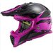 MX PŘILBA LS2 MX437 FAST EVO ROAR MATT BLACK PURPLE