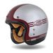 CASSIDA HELMA ESO JAWA PANEL ČERVENÁ STŘÍBRNÁ ČERNÁ 