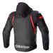 BUNDA ZACA WATERPROOF, ALPINESTARS (ČERNÁ/ČERVENÁ/BÍLÁ) 2024