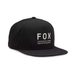 FOX NON STOP TECH SNAPBACK HAT - OS, BLACK