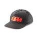 KTM DĚTSKÁ KŠILTOVKA KIDS RADICAL FLAT CAP BLACK