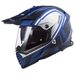 LS2 ENDURO MOTO PŘILBA MX436 PIONEER EVO MASTER MATT BLACK BLUE 