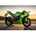 KAWASAKI NINJA ZX-6R MY26 METALLIC MATTE GRAPHENESTEEL GRAY / METALLIC SPARK BLACK / LIME GREEN