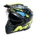 CFMOTO MT ENDURO PŘILBA ČERNÁ ŠEDÁ ŽLUTÁ