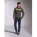 MIKINA ELLIPSOID HOODIE, ALPINESTARS (ŠEDÁ)