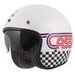 PŘILBA OXYGEN 2.0 RONDO, CASSIDA (BÍLÁ PERLEŤ/ČERVENÁ/MODRÁ/ČERNÁ) 2025