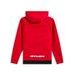 MIKINA PARALLEL HOODIE, ALPINESTARS (ČERVENÁ/ČERNÁ)