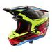 PŘILBA ALPINESTARS S-M5 ACTION 2 (ŽLUTÁ FLUO/ČERVENÁ FLUO) 2024