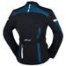 IXS PÁNSKÁ TEXTILNÍ MOTO BUNDA PACORA-ST ČERNÁ MODRÁ VEL M