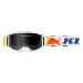 KINI MOTOCYKLOVÉ BRÝLE MX3 KINI RED BULL 1.0 WHITE