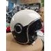PŘILBA VESPA VJ BÍLÁ/ČERNÁ LESKLÁ
